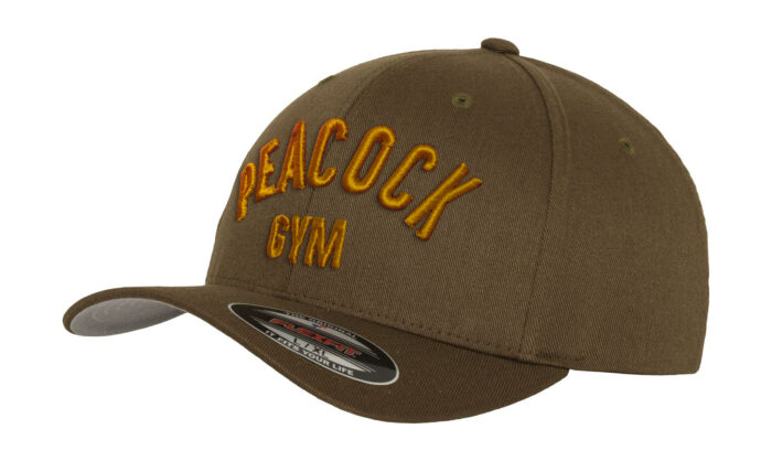 Peacock Gym Cap - Olive