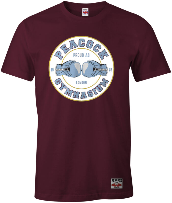Peacock Bird Maroon