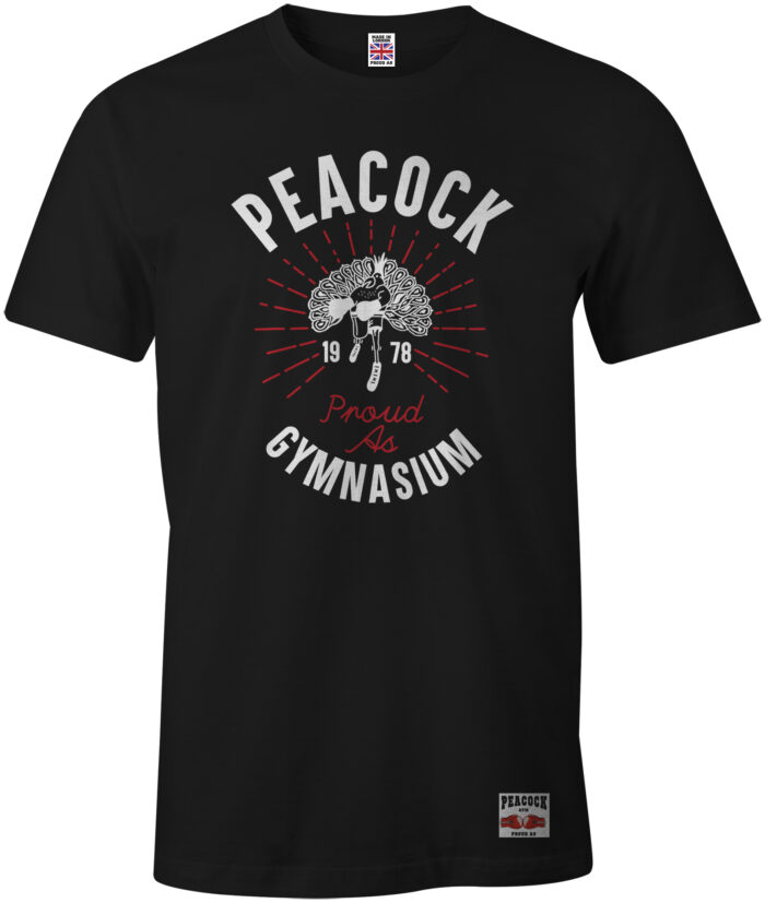 Peacock Bird Black