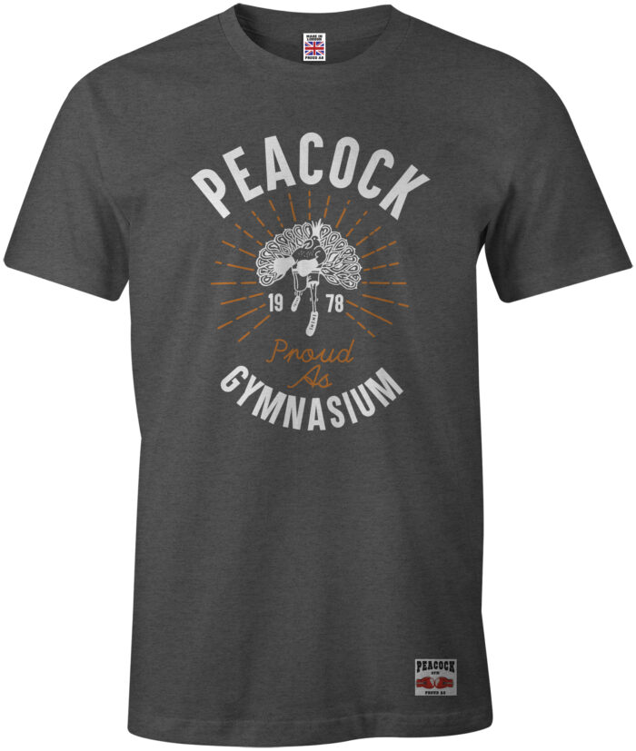 Peacock Bird Dark Heather
