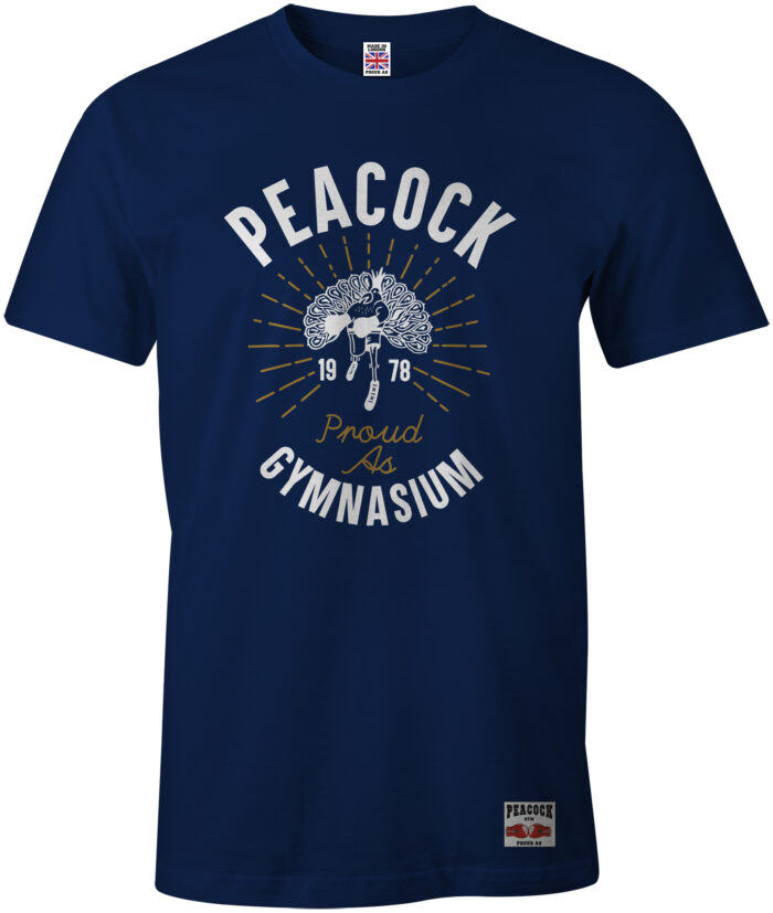 Peacock Bird Royal Blue