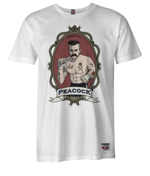 Peacock Prize Fighter - White