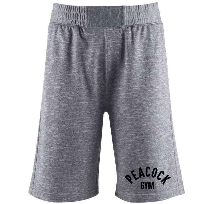Peacock long shorts - Grey and Black