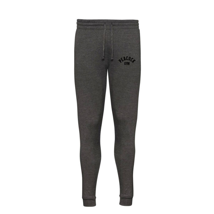 Peacock trackpants - Grey and Black