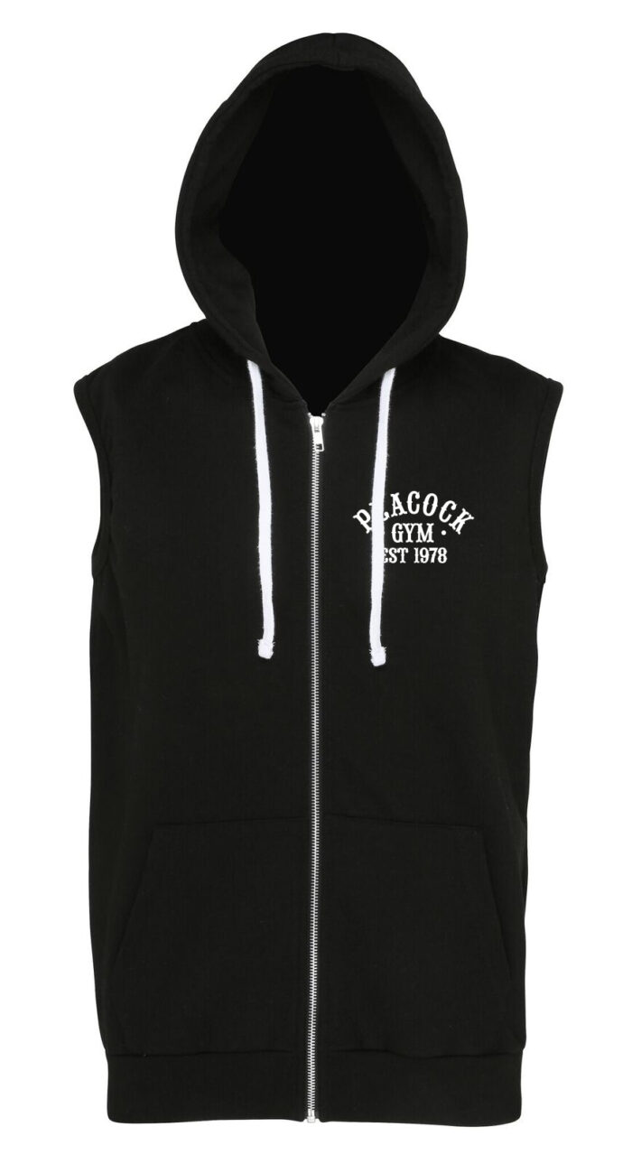 Peacock EST workout hoody - Black and White