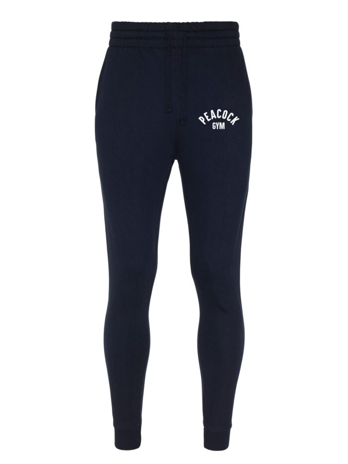 Peacock trackpants - Navy and White