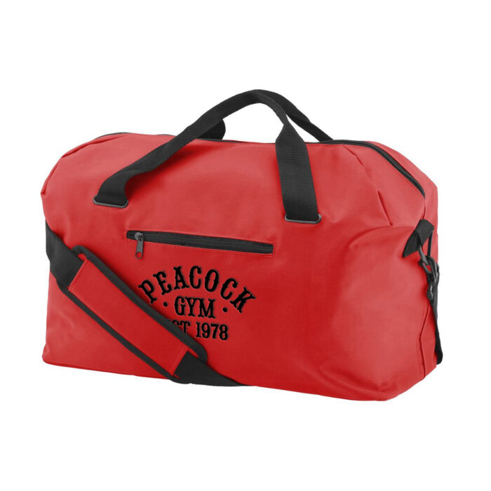 Peacock EST duffel bag - Red and Black